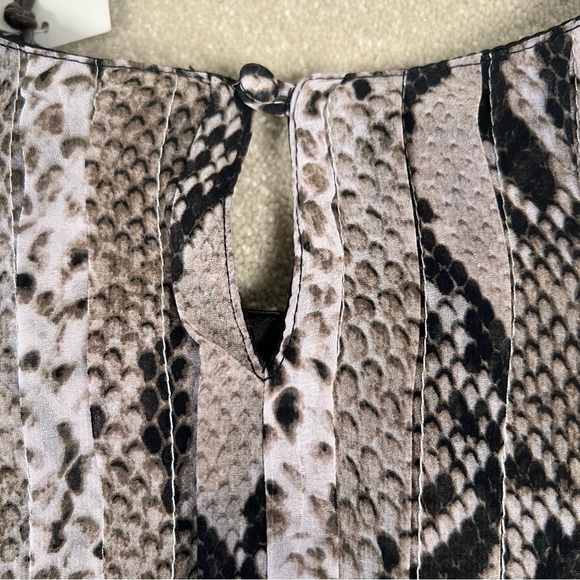 Rock & Roll Cowgirl Dress NWT Snake Print Sleeveless Black/Gray Women's‎ X Large - Picture 10 of 16